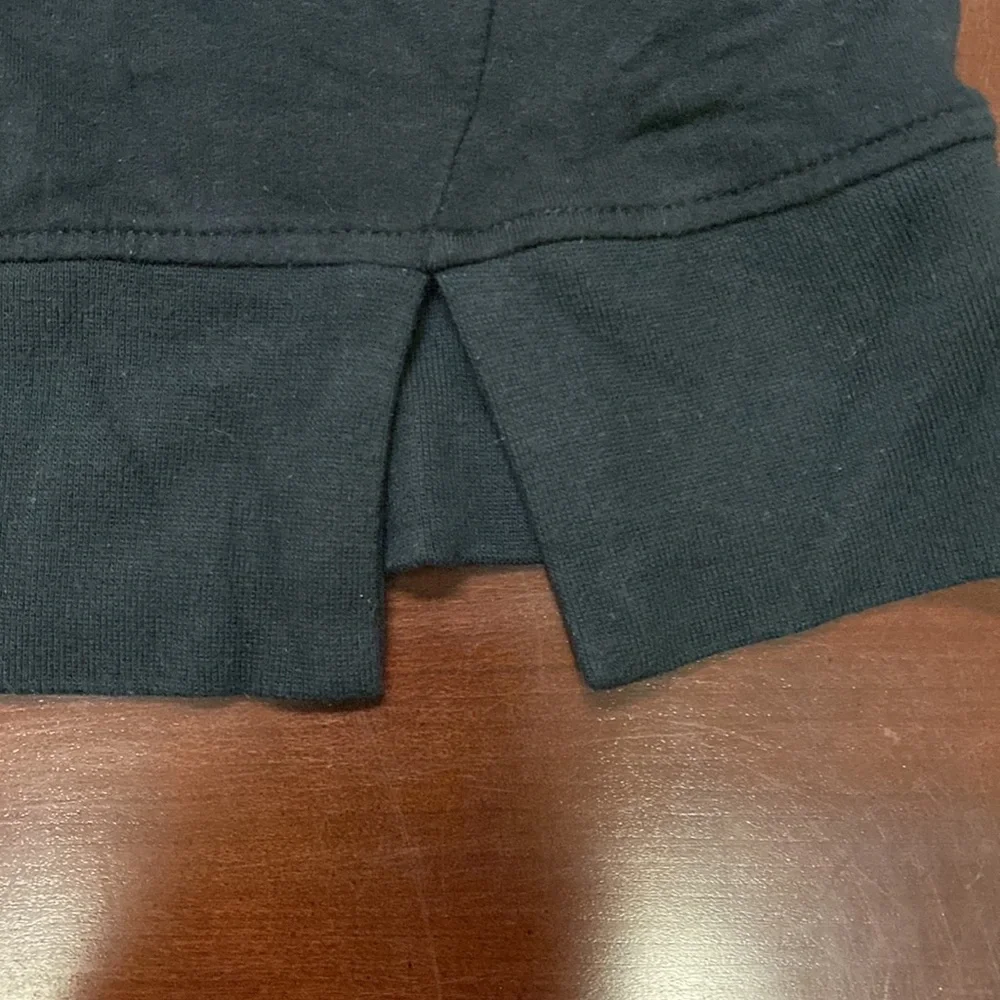 Ugg black cowl neck top with drawstring - Picture 4 of 7